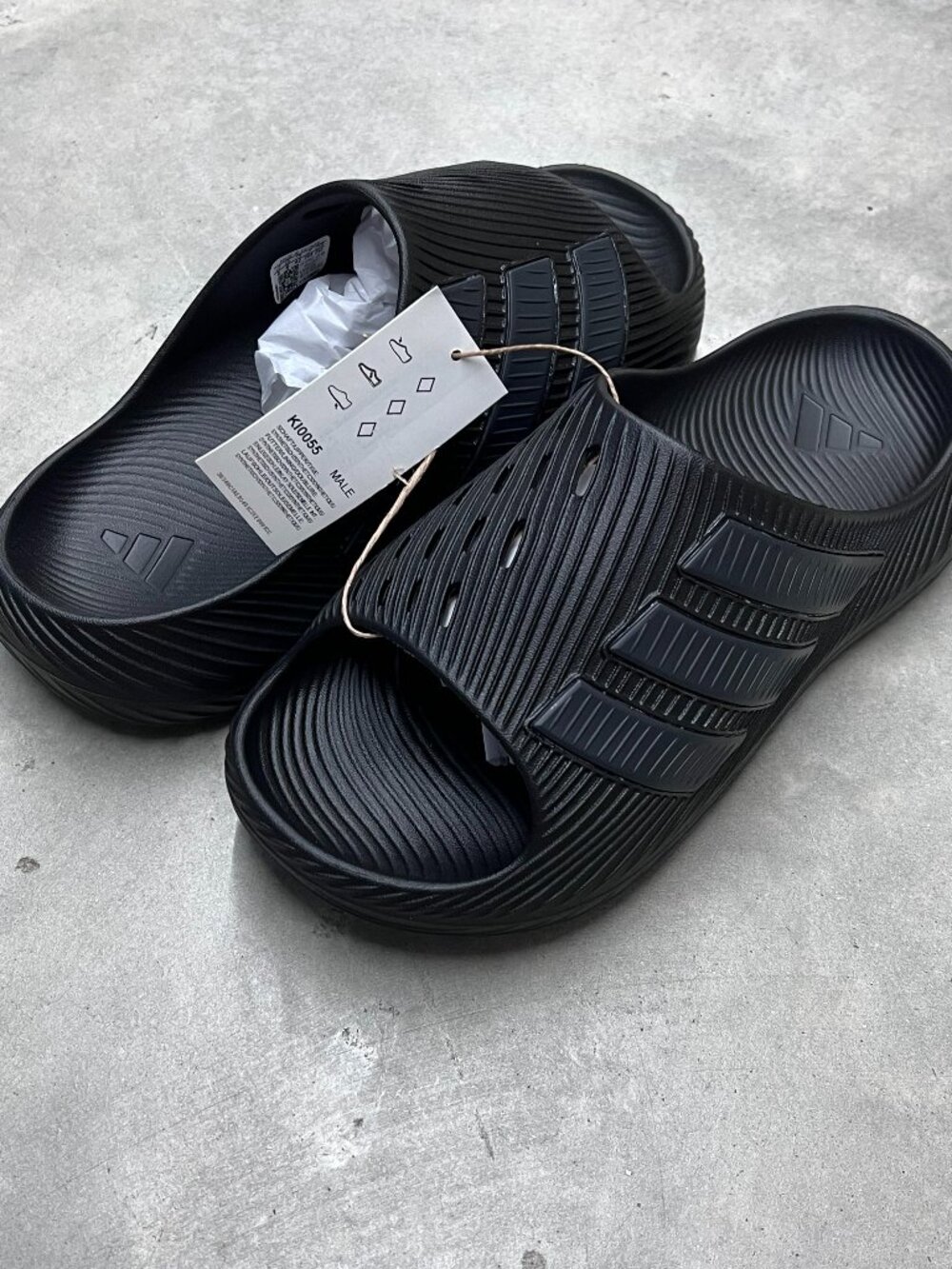 Adidas Purechill Slides Black KI0055 - New